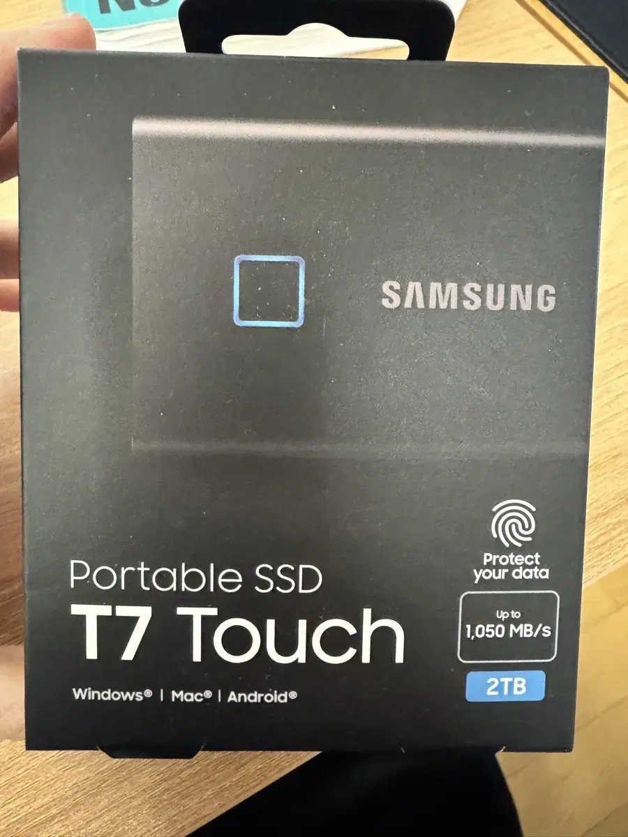 포터블 ssd t7 touch (미개봉)